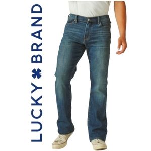 Lucky Brand Men's Classic Fit Jean in Ol' Deepwater Blue 34